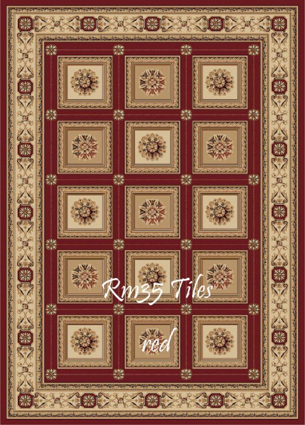 RUMI-35 Tiles Red 1